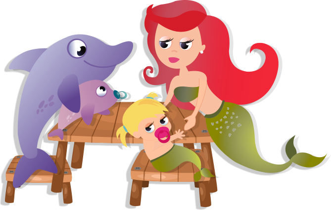 Like the Little Mermaid, in Nenoos we care about your children and their training, in order to improve the talent and creativity of your children
